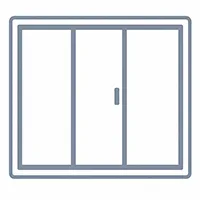 3-Panel Sliding Patio Door