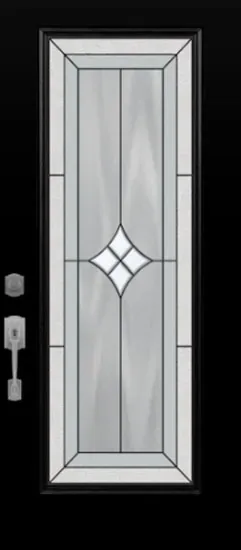 Legacyâ„¢ Steel Entry Door with Aria Glass