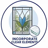 Incorporate Clear Elements