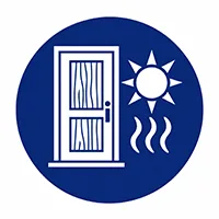 Fiberglass Doors in Hot Climate