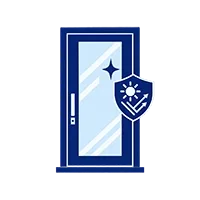 Low-E Door Glass