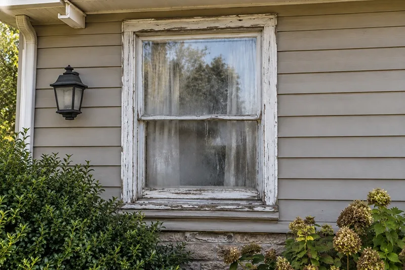 Old Window Replacement - Before
