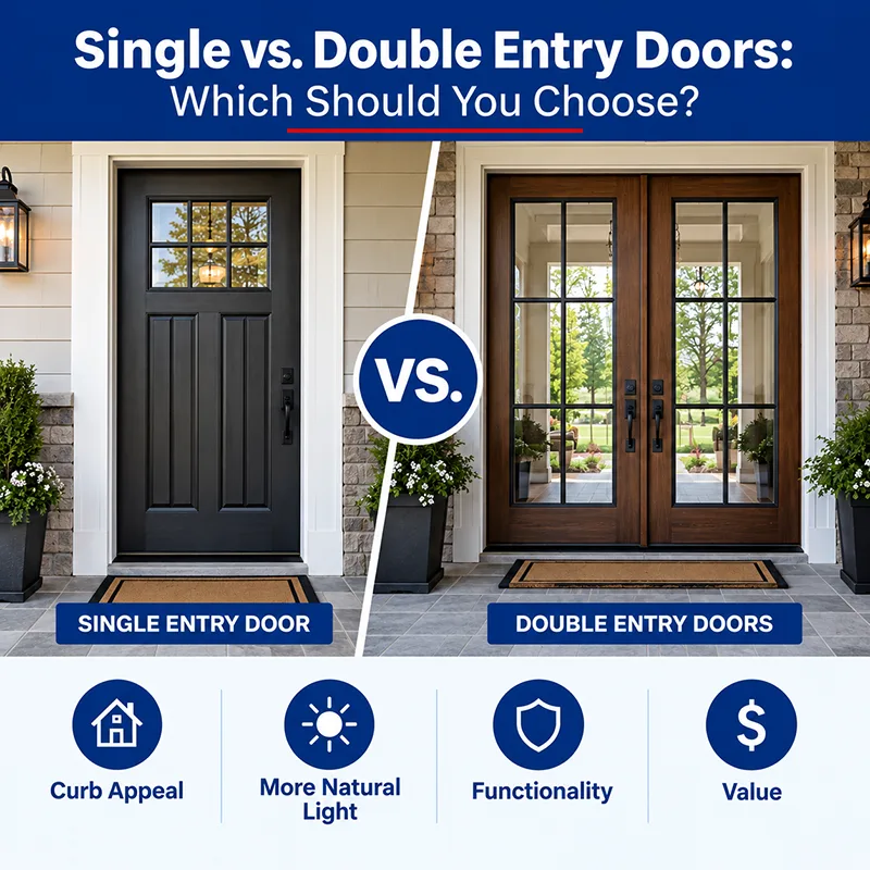 Single Entry Doors vs Double Entry Doors