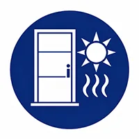 Steel Doors in Hot Climate